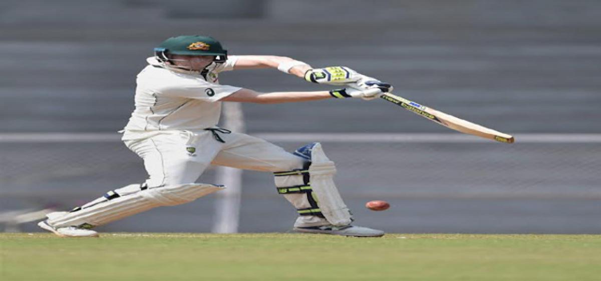 Smith, Marsh tons propel Australia