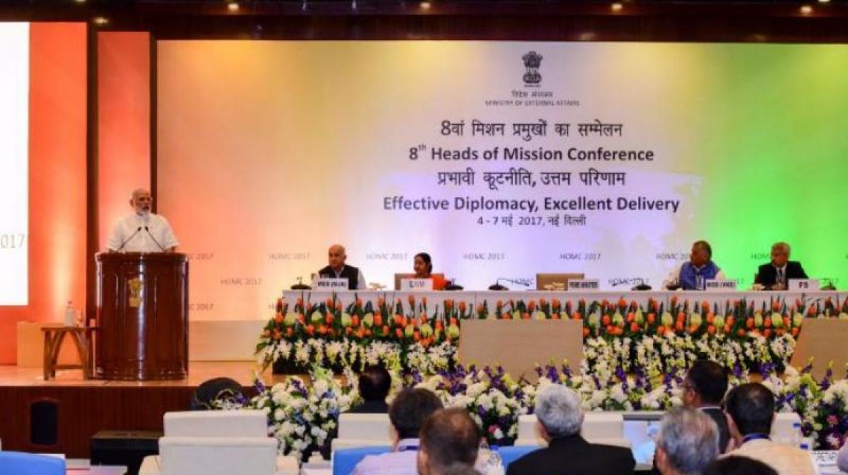 PM Modi addresses Indian heads of mission, brainstorms key foreign policy issues