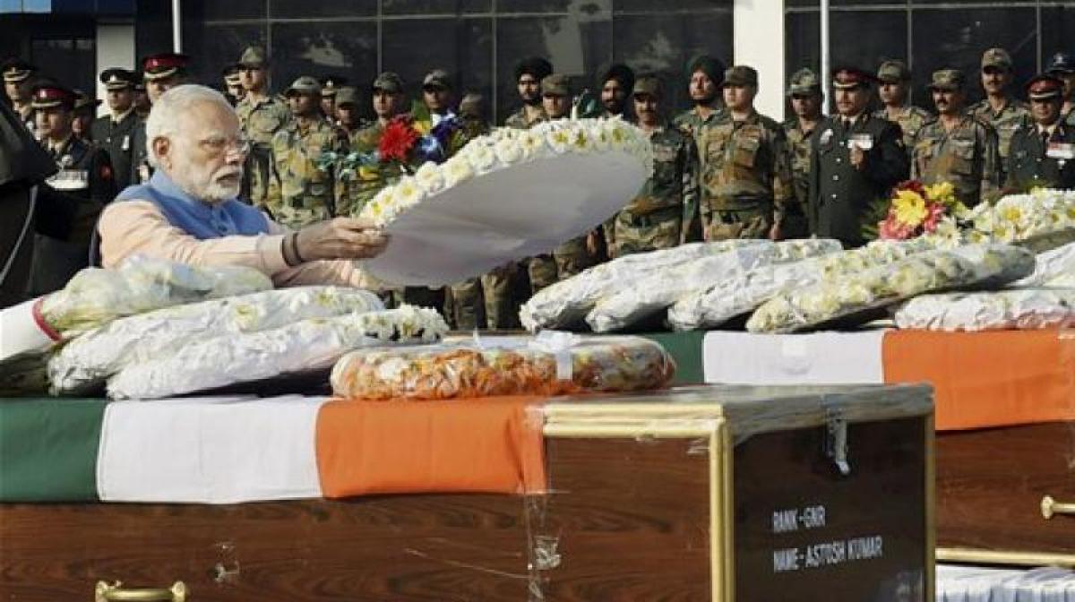 PM pays homage to soldiers, says their valour will be remembered