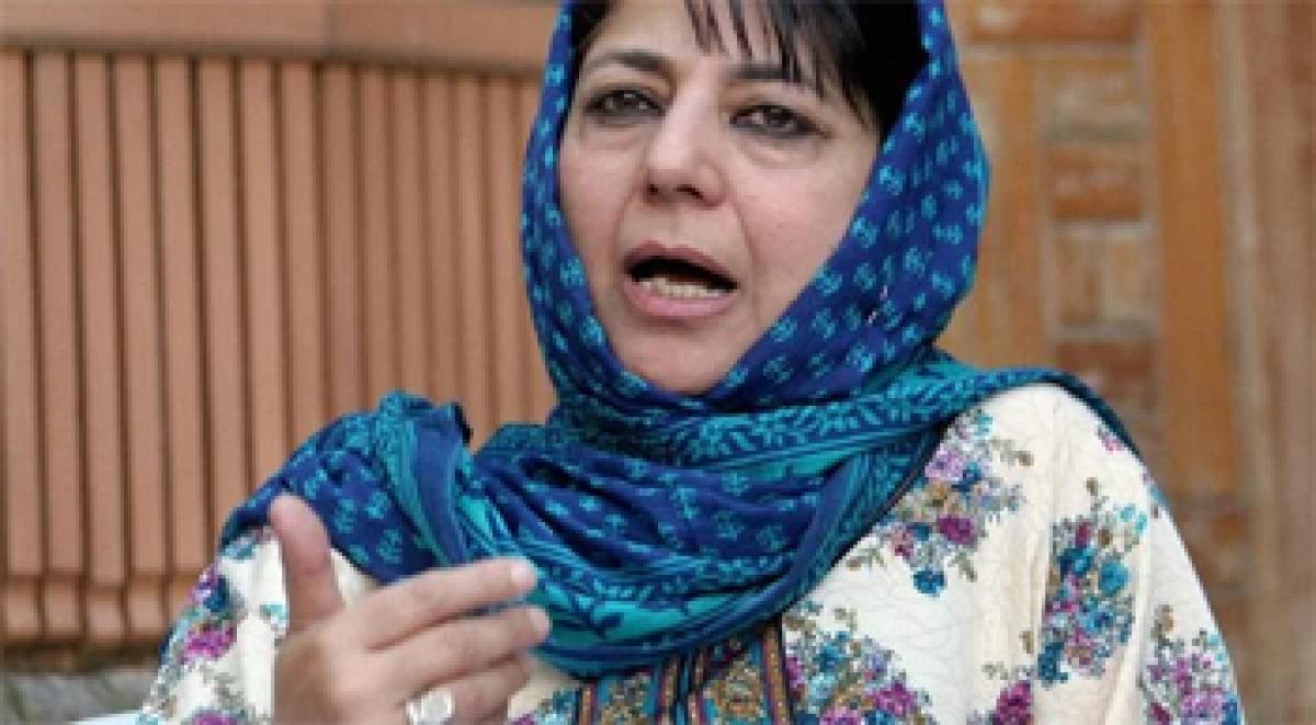 PDP chief Mehbooba Mufti takes oath as J&Ks first woman CM