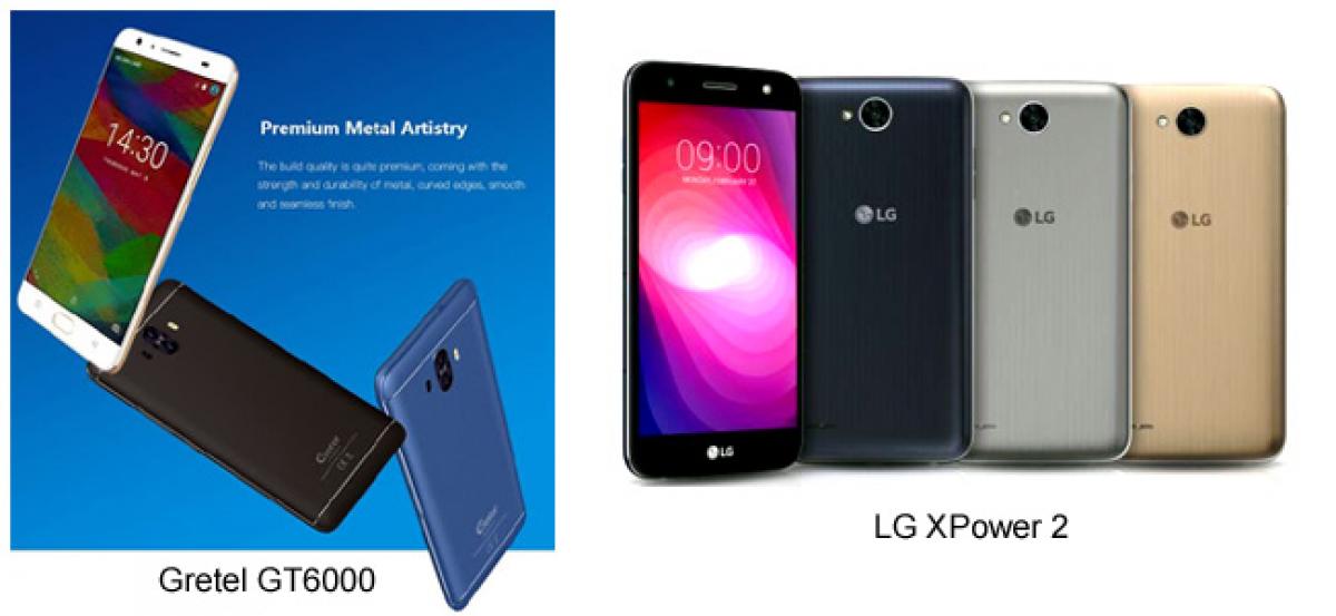 Which smartphone to choose Gretel GT6000 Vs. LG XPower 2