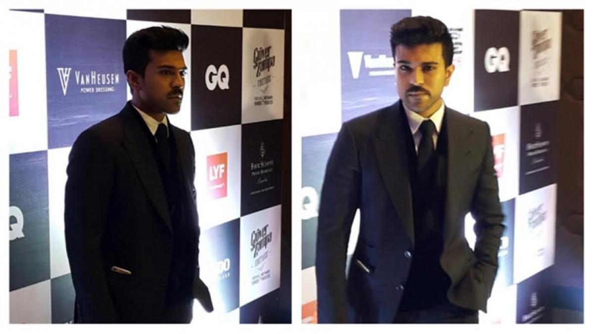 Check out a stylish ​Ram Charan rock​ing​ at the GQ Best Dressed Party