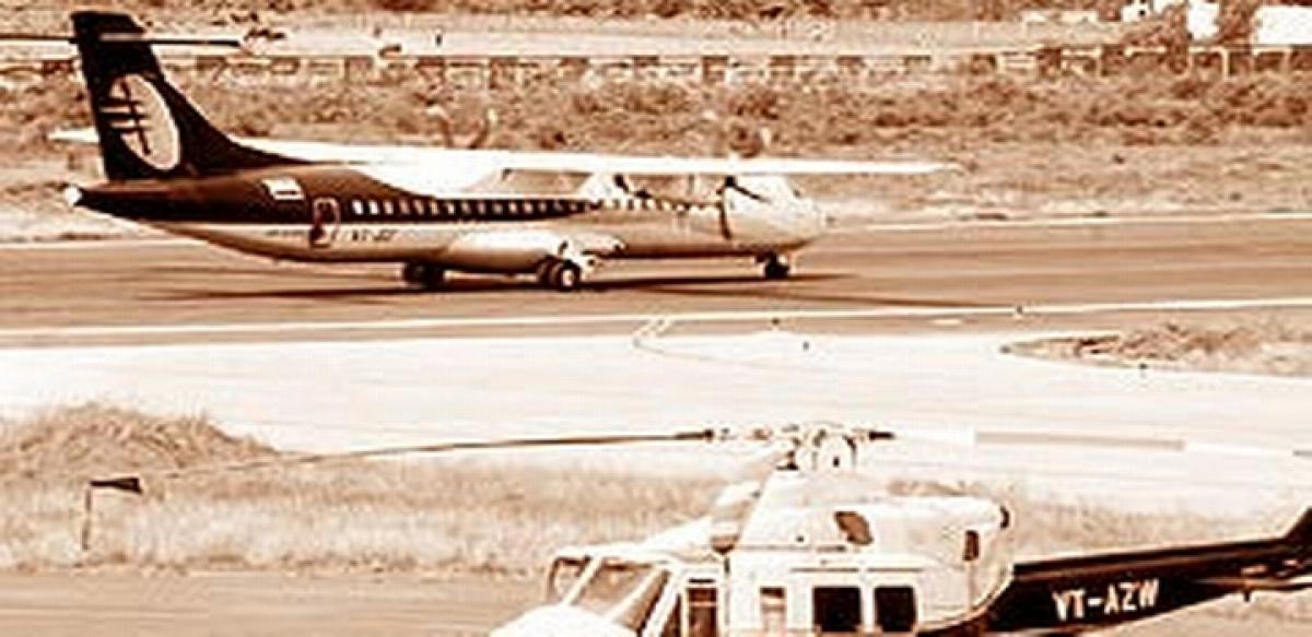 Gannavaram airport runway runs into land woes