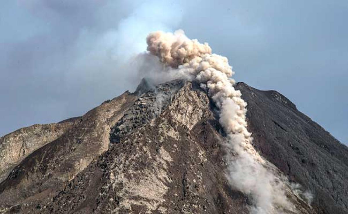 Precarious Existence in Shadow of Indonesian Volcano