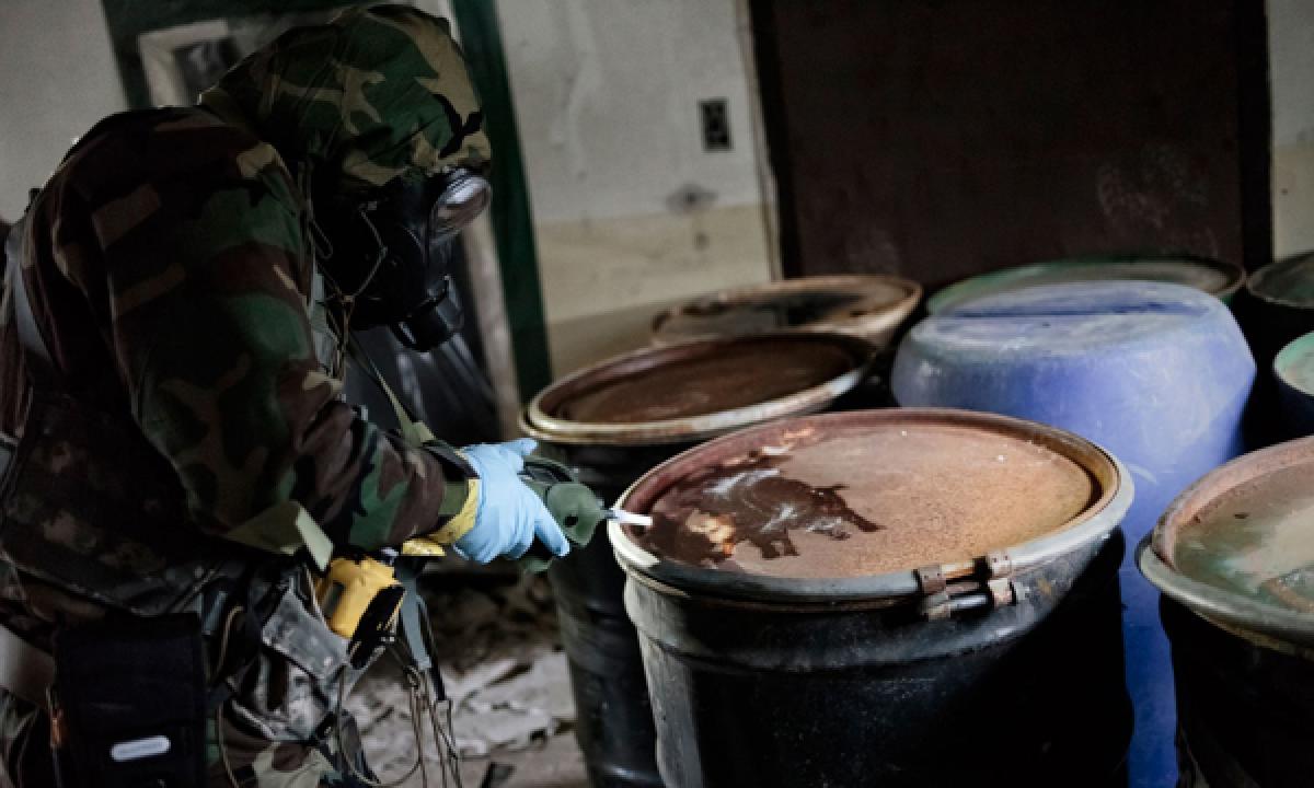 South Koreans experts: North Korea has large chemical weapons
