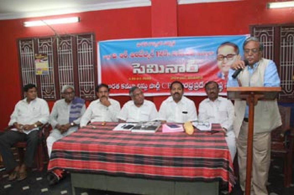 Fight against casteism: Prof Chalam