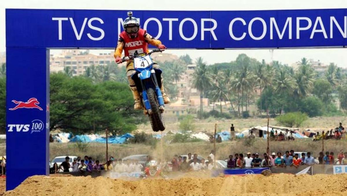 Motorsports: Aravind leads TVS sweep in Supercross