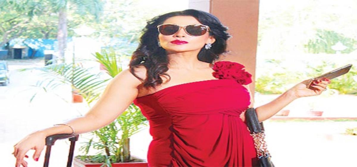 Flora Saini not afraid to be flirtatious