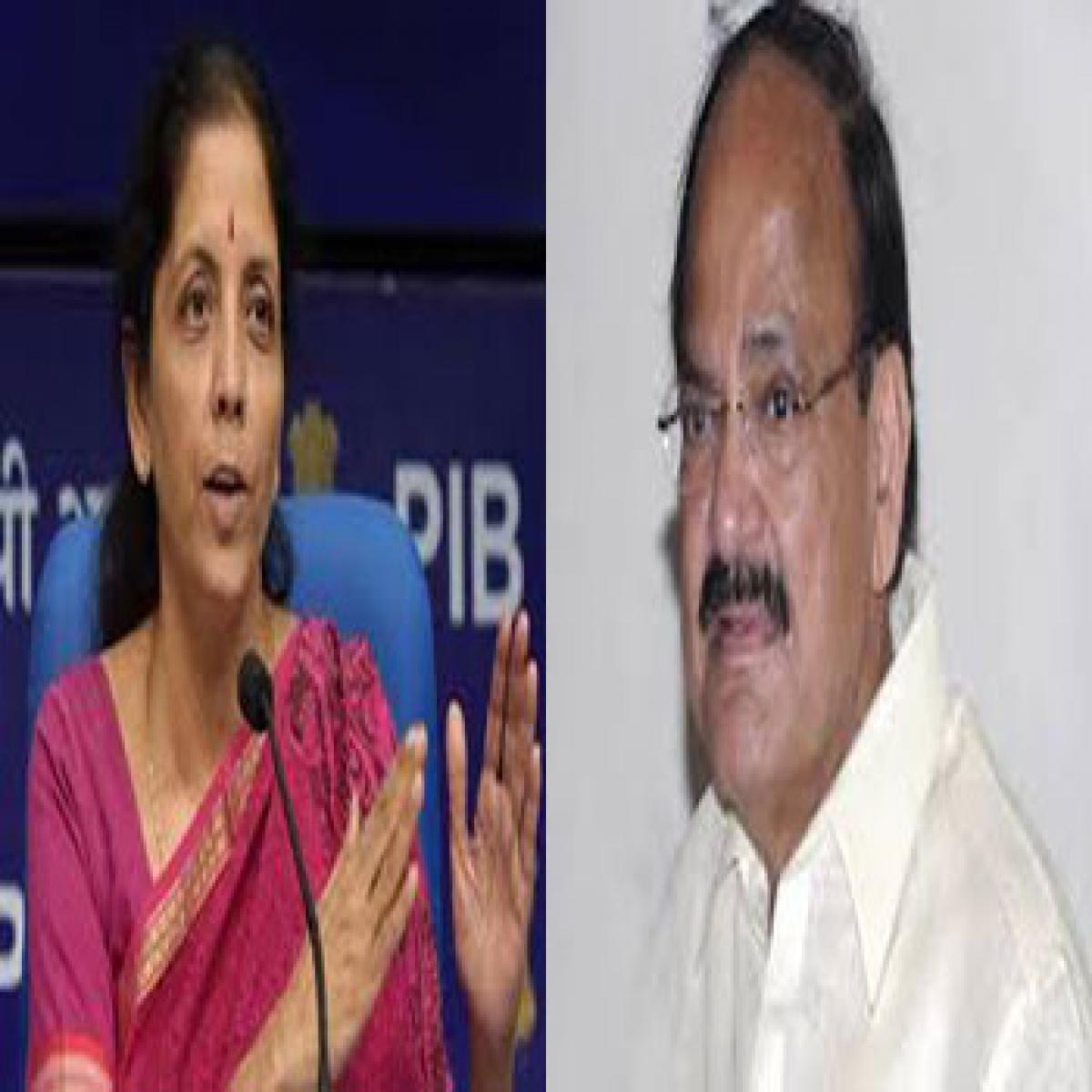 Venkaiah, Nirmala in race for AP RS seat