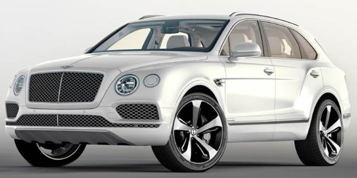 Bentley Bentayga to launch on Thursday