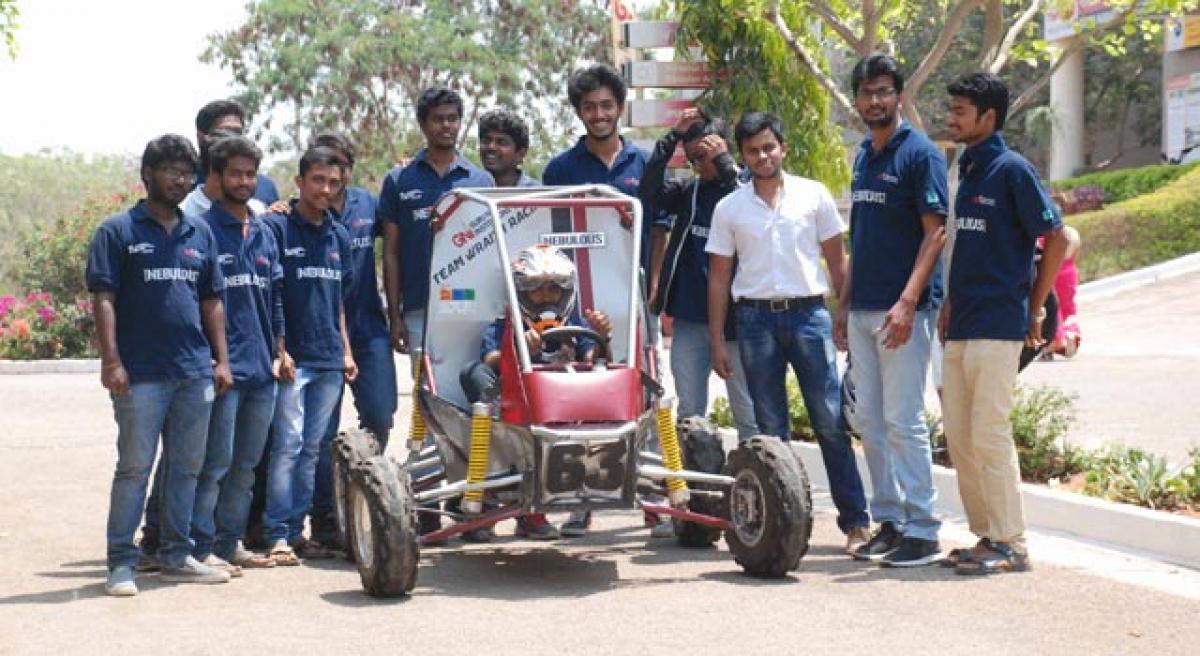 Tech-savvy students invent economic terrain vehicle