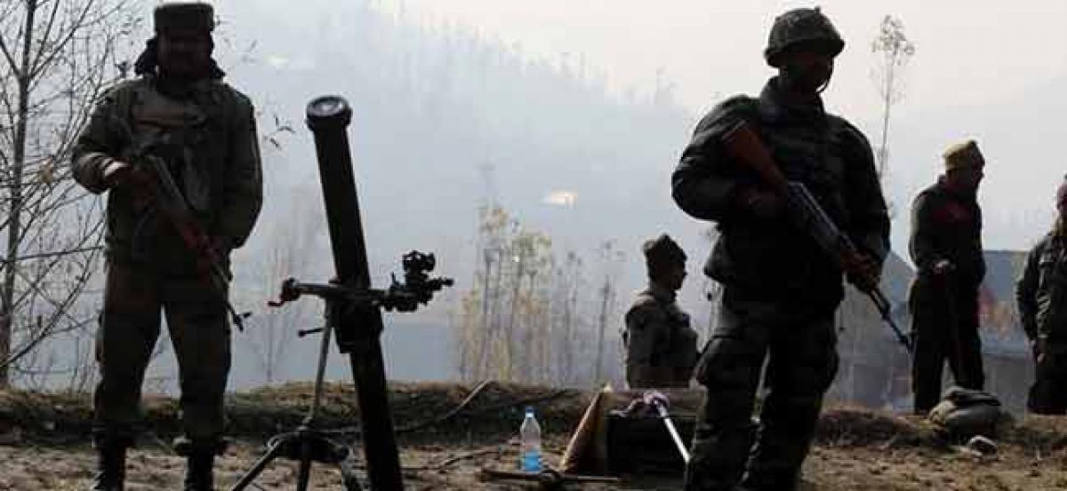 Three terrorists killed in Kashmir