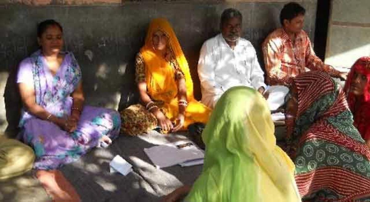 Tribal women sarpanches visit villages