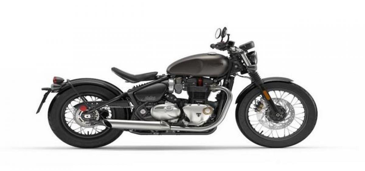 Triumph Bonneville Bobber to be in India by Feb