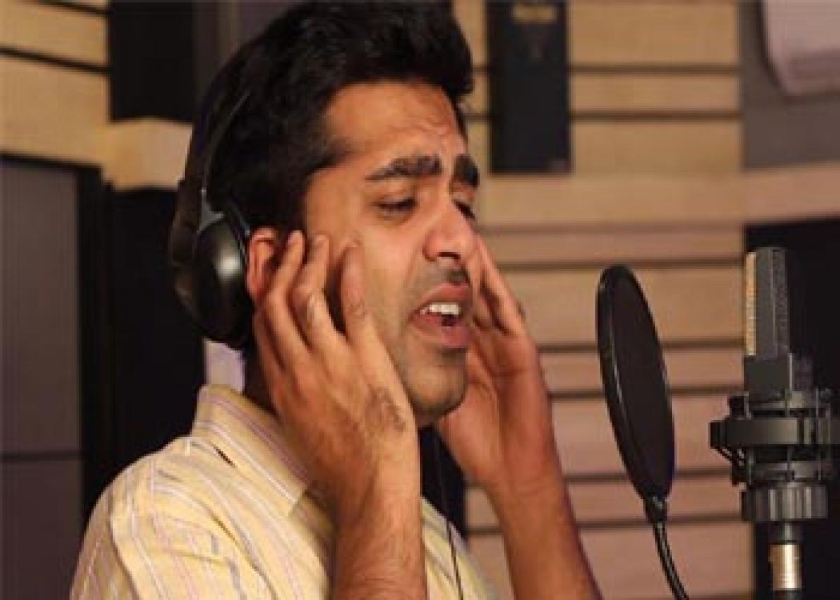 Simbu croons records a peppy number for GV Prakashs Bruce Lee