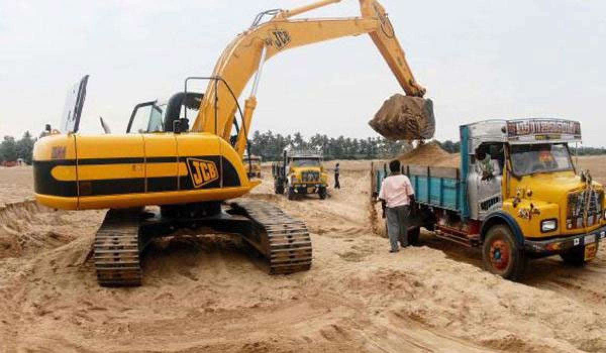 TDP on sticky wicket over illegal sand mining issue