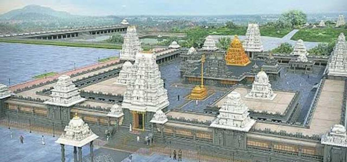 Yadadri temple draft master plan submitted