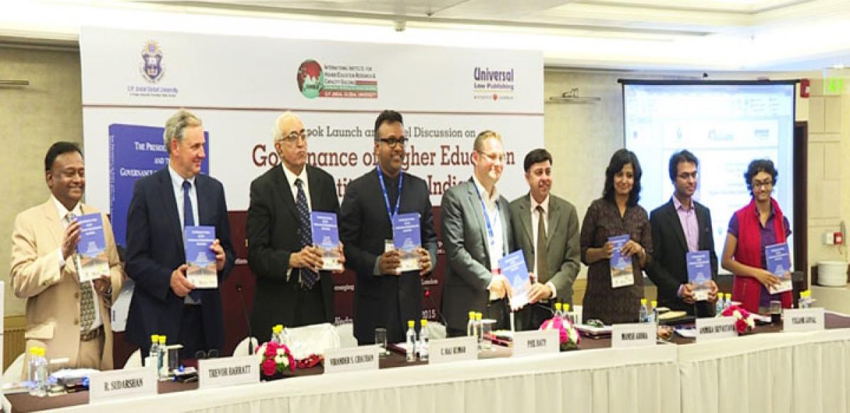 Book on governance of higher education released