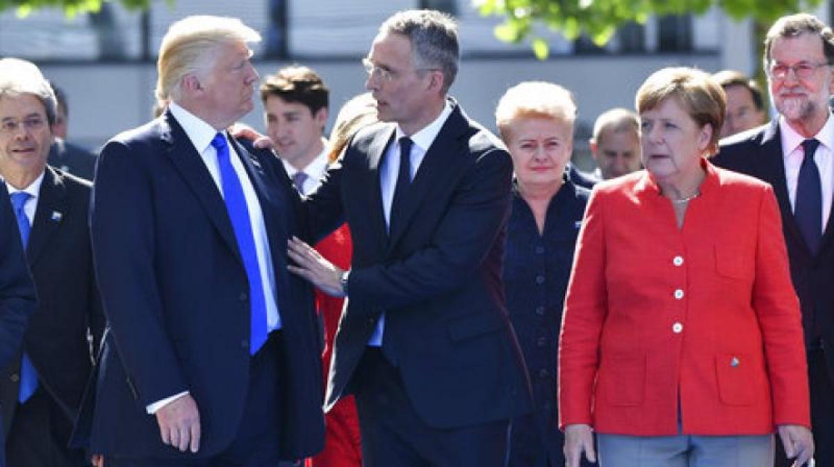 Trump directly scolds NATO allies, says they owe massive sums