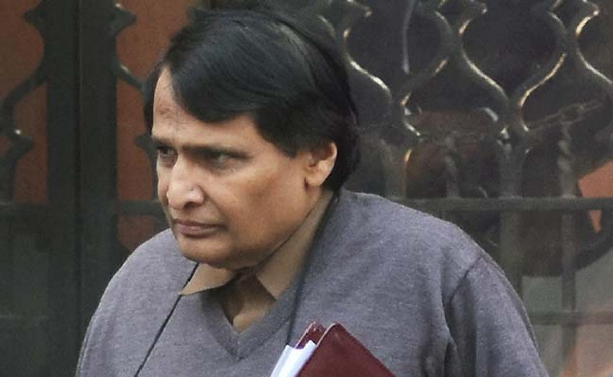 Railway Minister Suresh Prabhu Inaugurates Wi-Fi Facility At 28 Stations