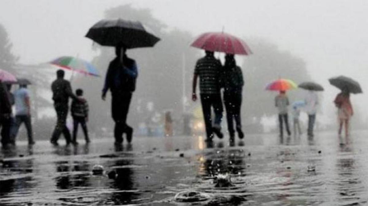 Rain occurs at isolated places in Telangana State