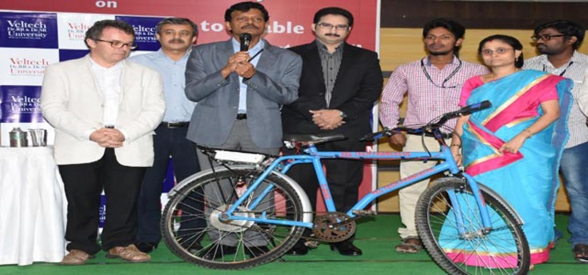Indo-French team develops eco-friendly low cost e-bi cycle 