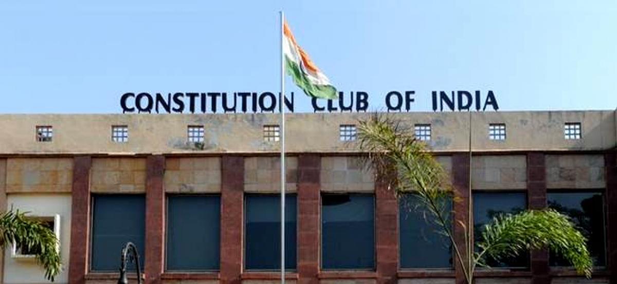 Constitution Club answerable under RTI: CIC