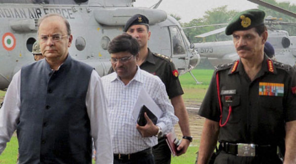 Arun Jaitley, Army chief to visit J&K