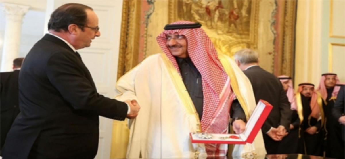 France Quietly Awards Highest Distinction Saudi Arabia Crown Prince