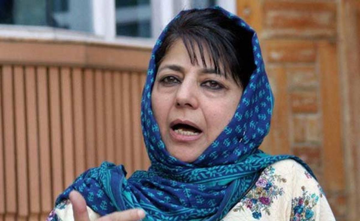 Young People Who Pelt Stones In Kashmir Are In Distress: Chief Minister Mehbooba Mufti