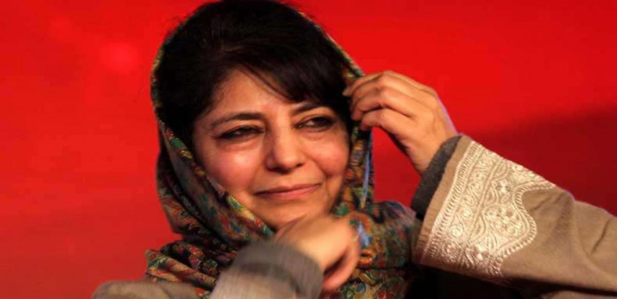 Mehbooba to be sworn in J&K CM today