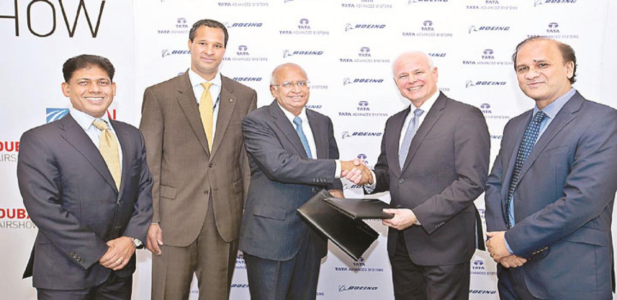 Tatas, Boeing JV to make aircraft parts