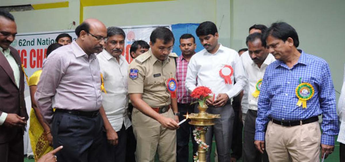 National-level fencing tournament