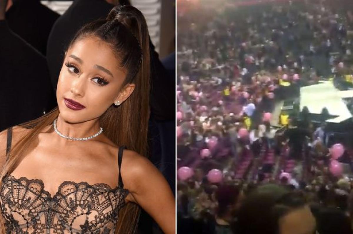 Broken says Ariana Grande on Manchester blast