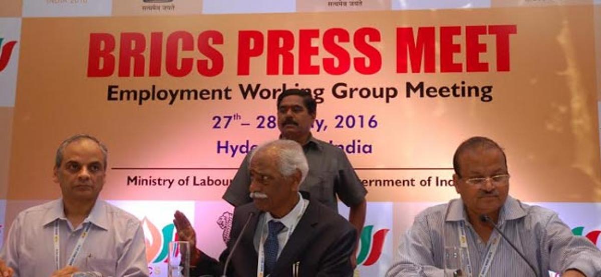Bandaru iterates Govts commitment to job, wage and social security for all​