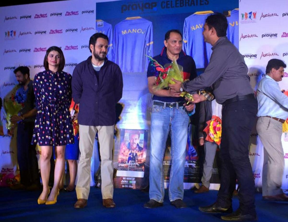 Check out Vignette Collection during Azhar movie promotion