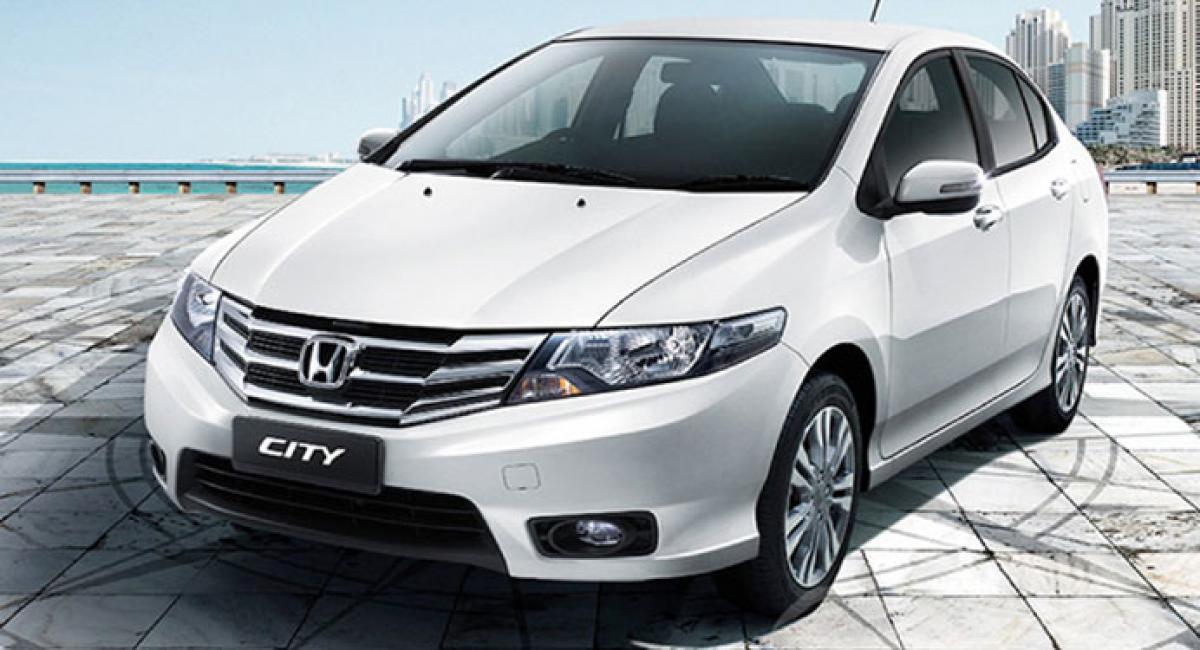 Honda recalls 3,879 units of sedan City