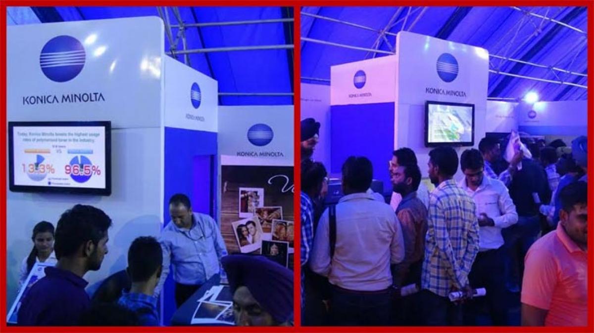 Konica Minolta Participates in Punjab Photo Fair