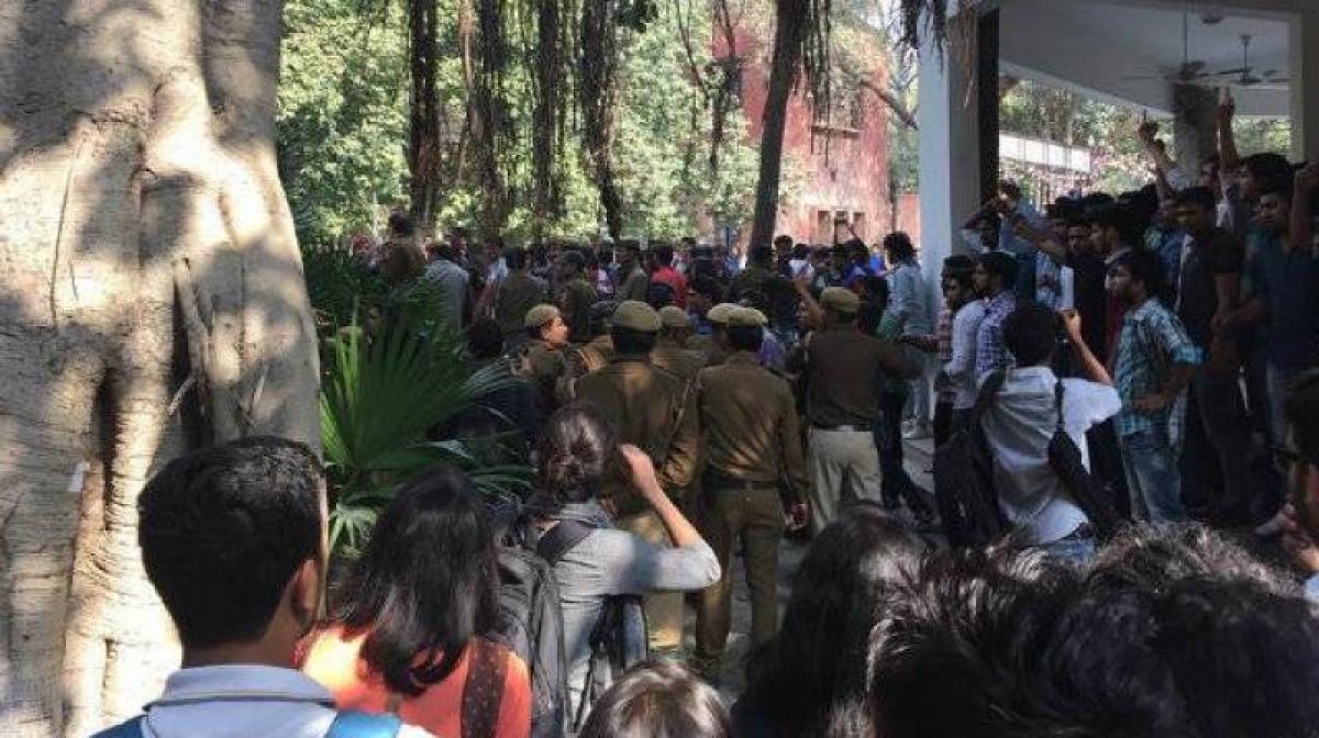 Ramjas college clash: Delhi Police book cases of rioting, assault