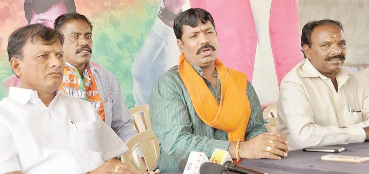 TRS failed to tackle drought: BJP