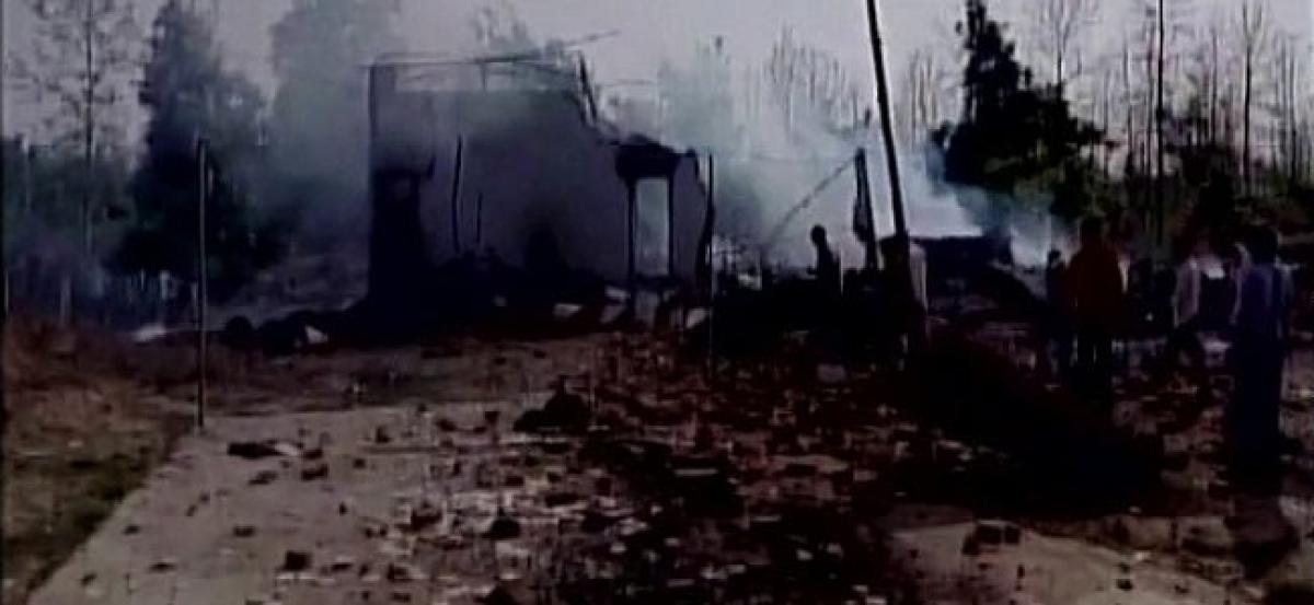 Madhya Pradesh: 20 killed, 8 injured after fire in cracker factory