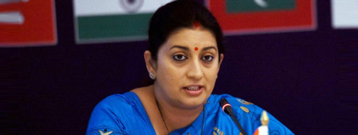 Indian women not dictated over dressing: Smriti Irani