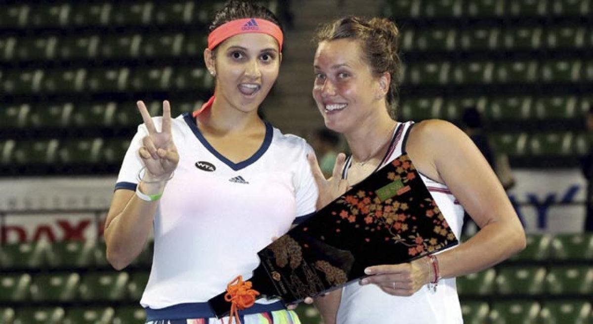 Second title for Sania, Strycova