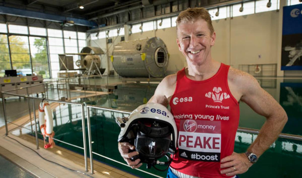 London Marathon goes to space: British astronaut Tim Peake shows the way