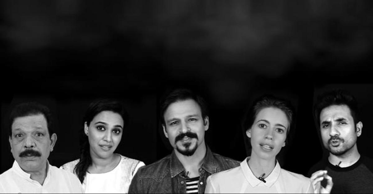 WATCH: What are Vivek Oberoi, Swara Bhaskar, Kalki Koechlin, Vir Das, Govind Namdev doing together?