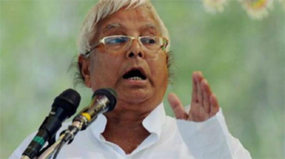 RSS flag wont be allowed to replace Tri-colour: Lalu Prasad Yadav