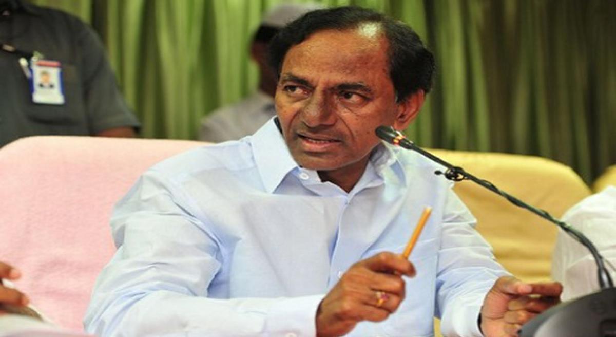 KCR to take part in the police command control centre foundation today