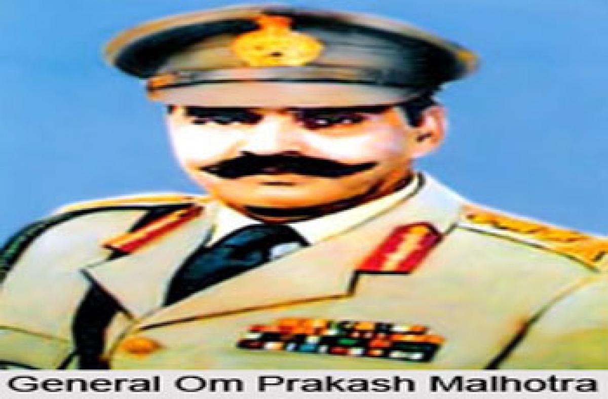Om Prakash Malhotra, Ex Army chief General no more