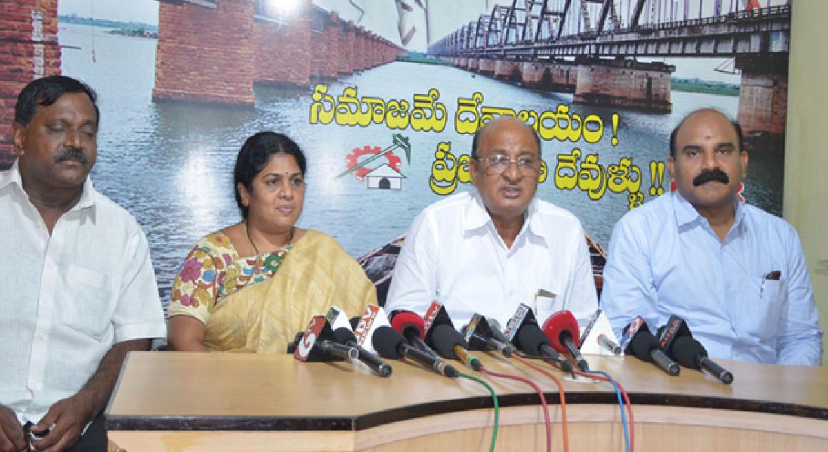 TD takes potshots at Opposition Kapu leaders