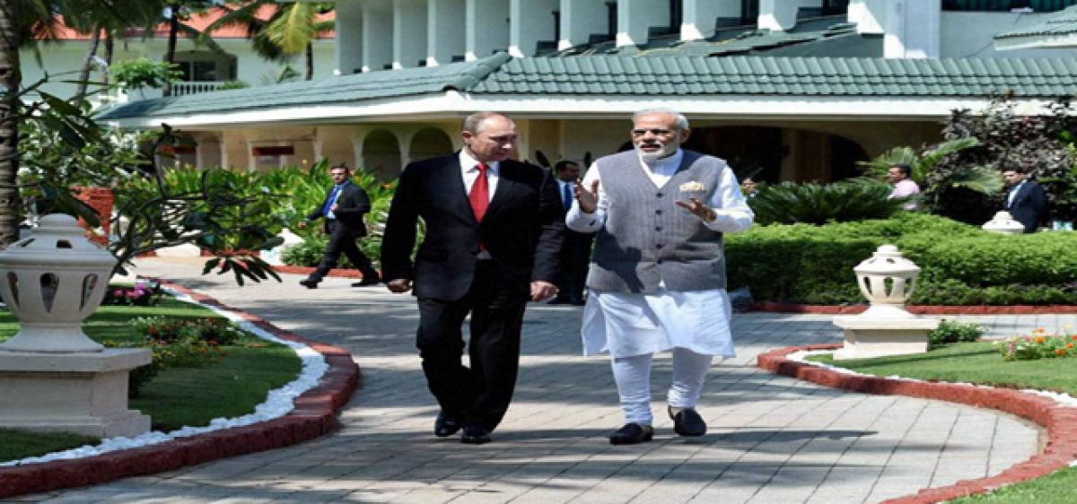 India, Russia seal defence deals